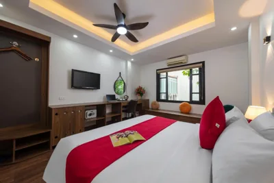 Chambre familiale Deluxe — Hanoi Liliane Hotel and Travel